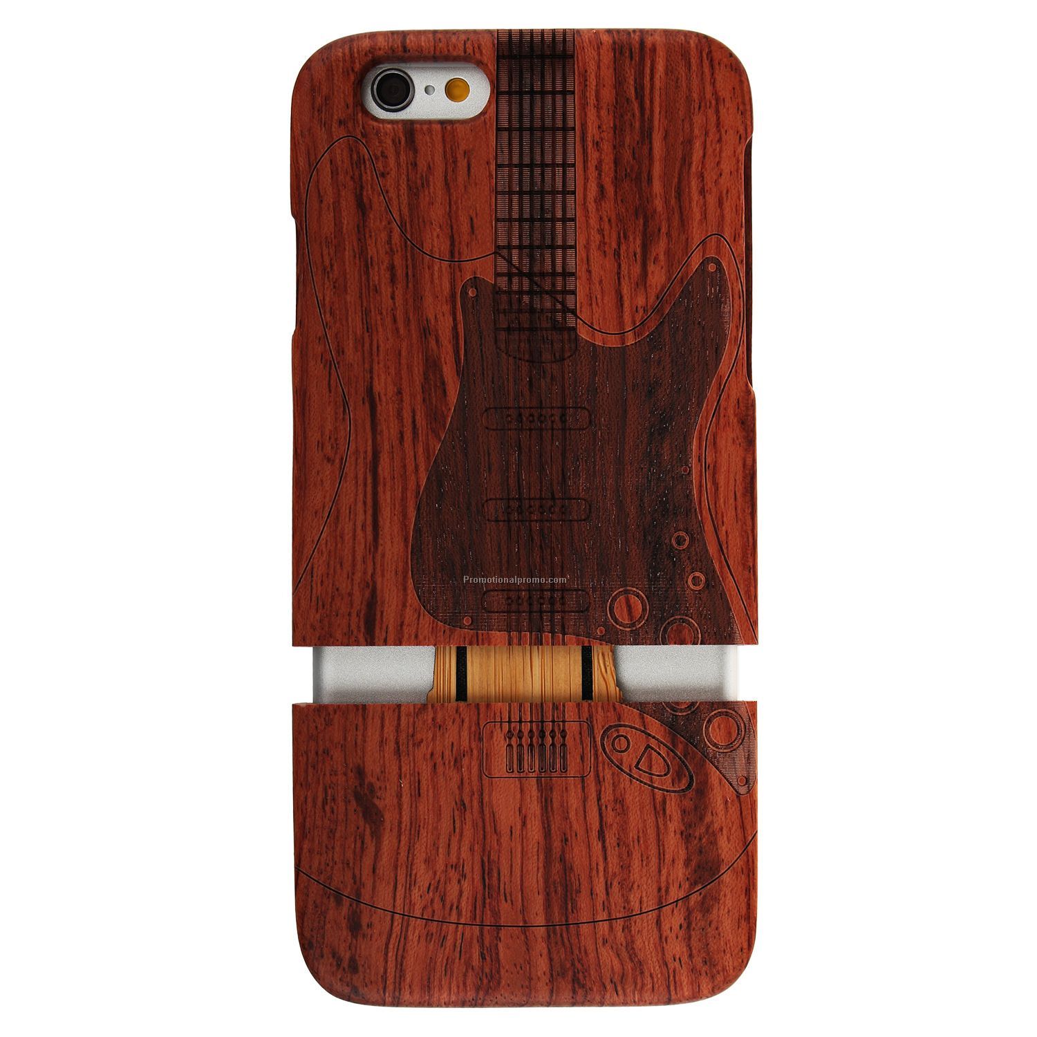 Genuine painting wood case for iphone 6 6plus, detachable wood case