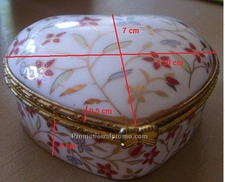 Porcelain Jewelry Box