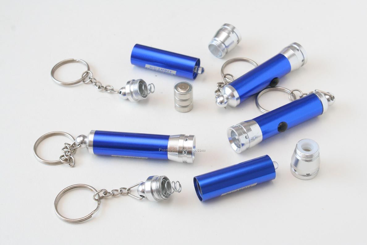 Micro flashlight key holder, Mini flashlight keychain
