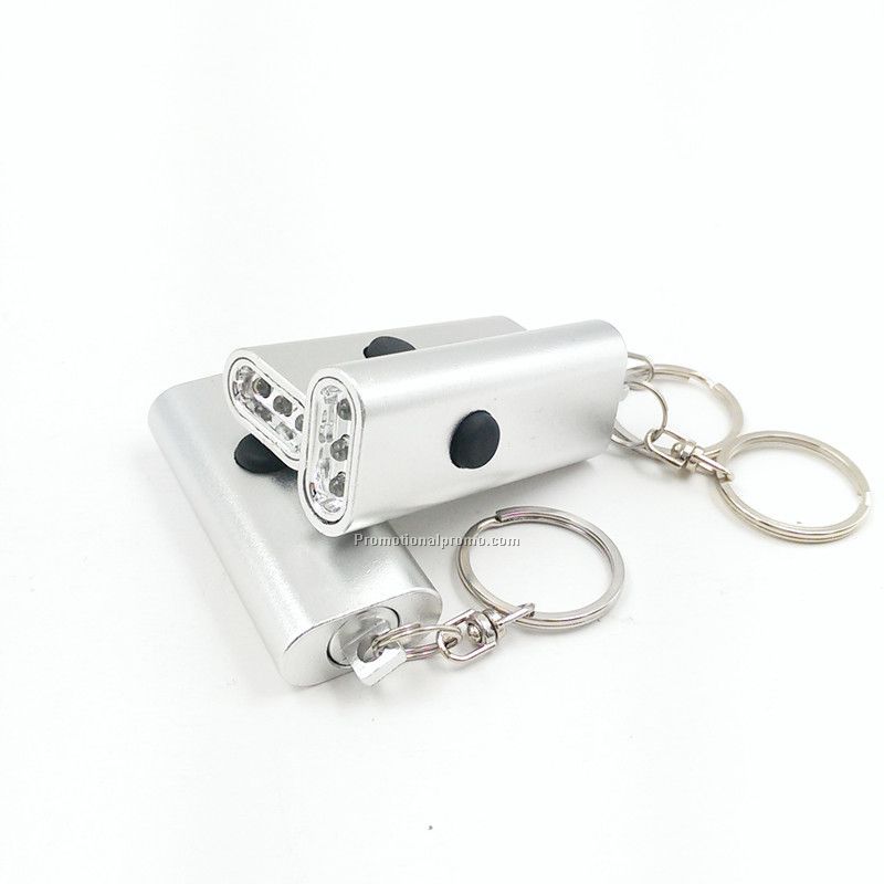 LED flashlight keychain