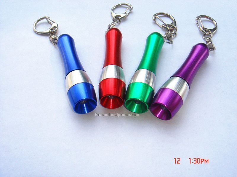 LED flashlight keychain