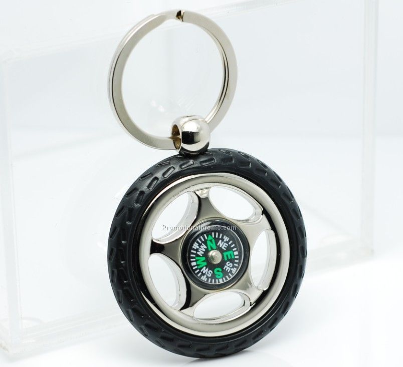 tyre type keychain