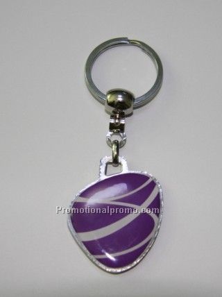 Zinc Alloy+Epoxy keychain