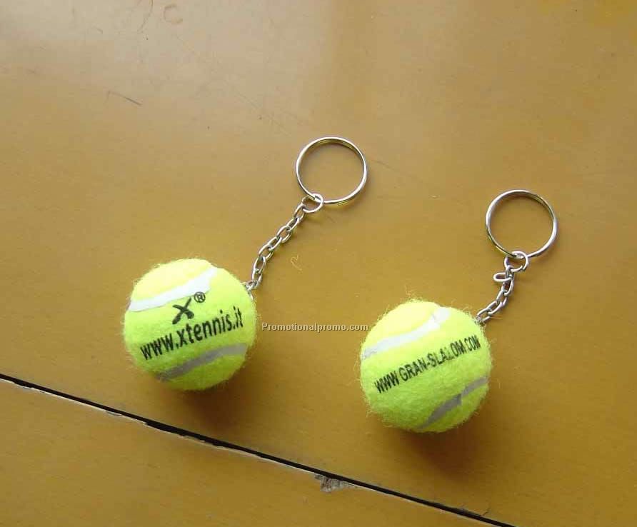 Tennis Ball Key Chain