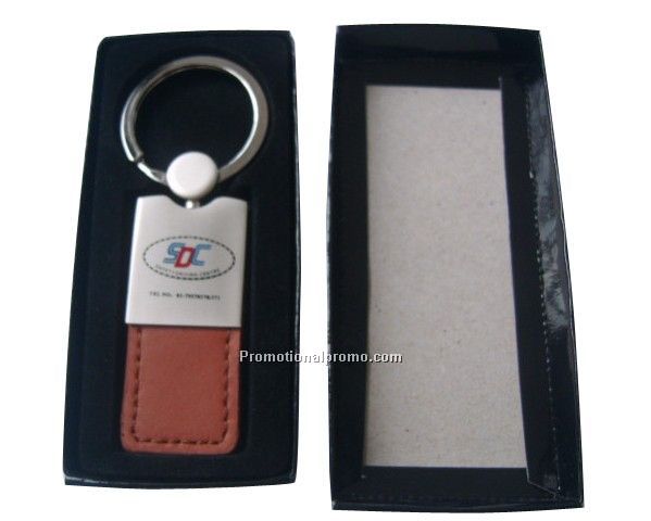 Leather key chain