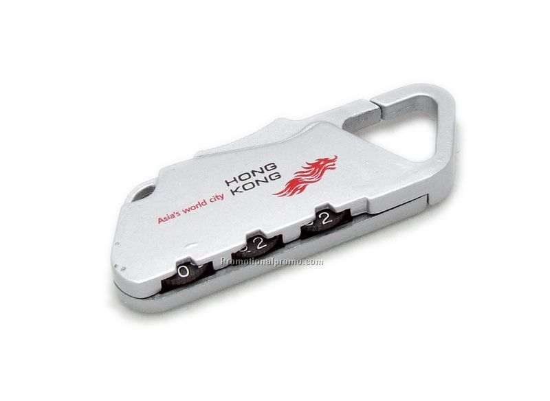 Combination Lock Keyring