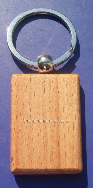 Wooden keychain