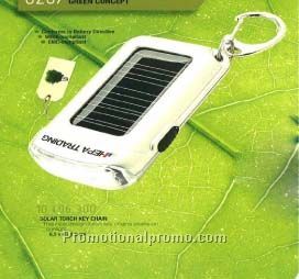 Solar Torch Keychain