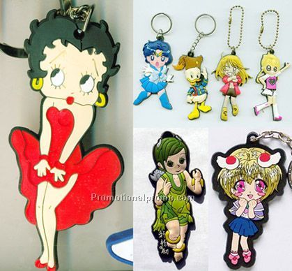 Person PVC Keychain