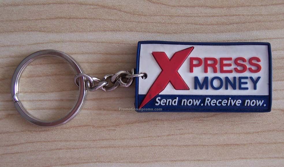 PVC keychain