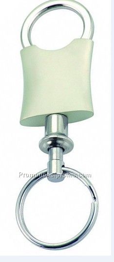 Key Holder - Round Zinc Alloy