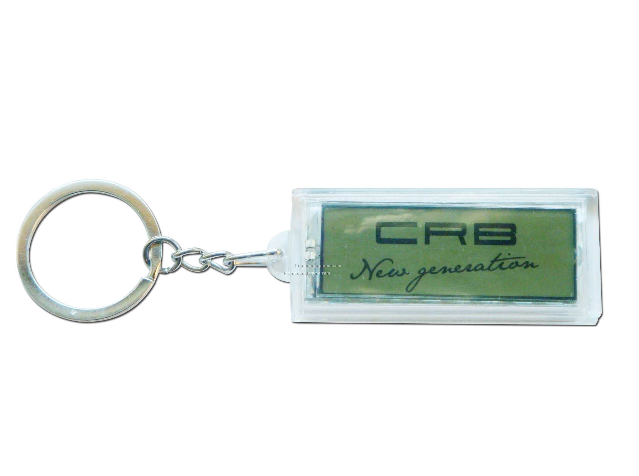 LCD Solar Keychain