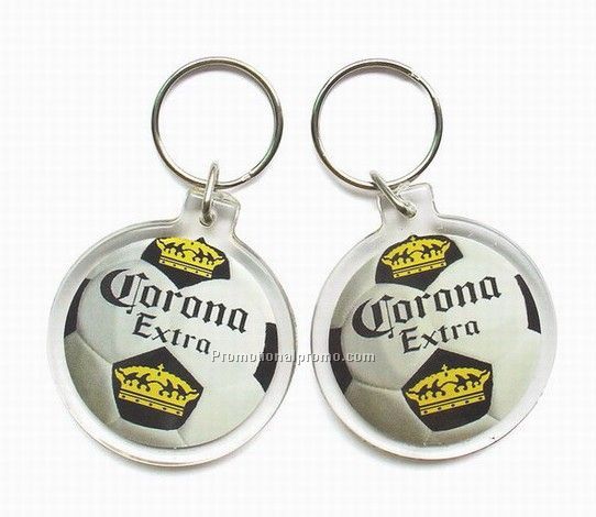 Acrylic Socceer Keychain