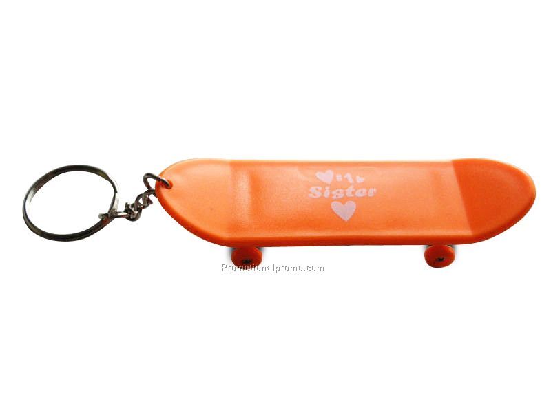 Cute finger desk skateboard keychain