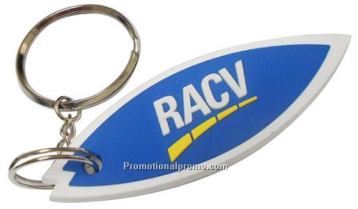 Plastic Surfboard KeyChain