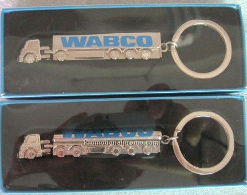 Keychain with Petroleum Tanker
