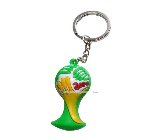 The World Cup mascot Keychain