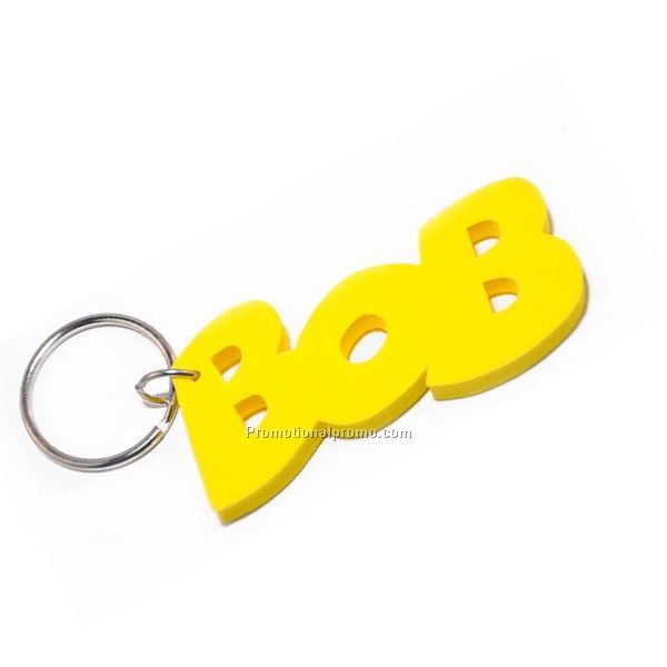 Custom shaped Foam Keychain