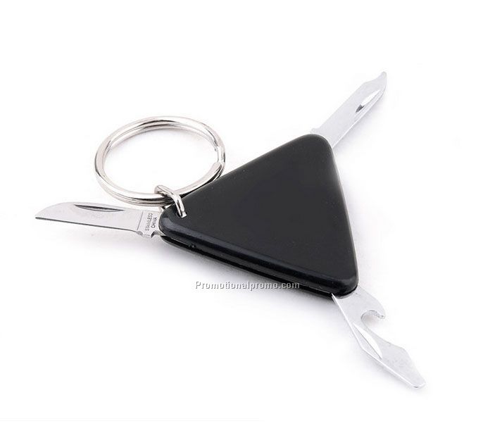 Triangular pocket tool/key chain