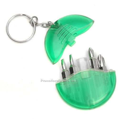 Keyholder  - Screwdriver with 4 Bits