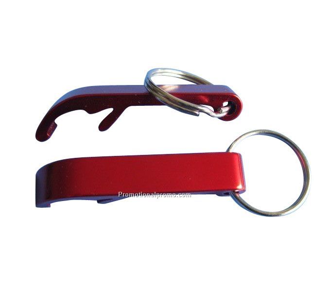 Small Aluminum Bottle Opener Keyring