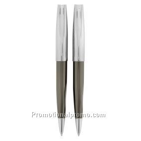 Kingston twist action ball pen & pencil set