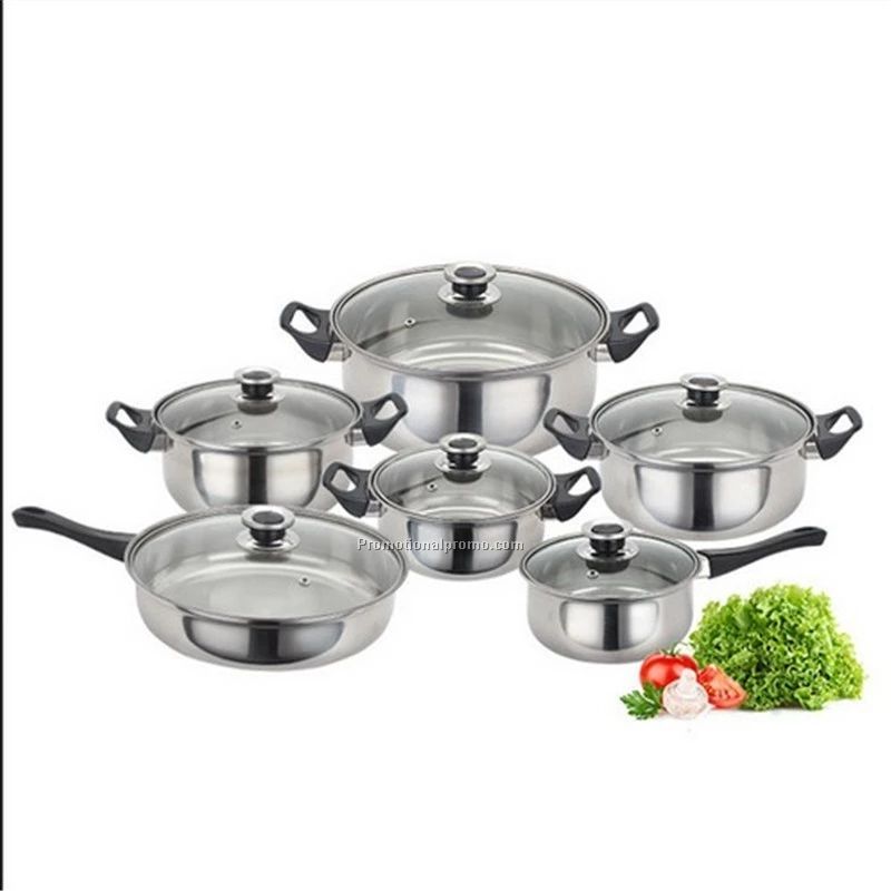 Cookware Set Stainless Steel Stainless Steel 12 Pcs Cookware Sets
