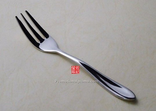 Stainless steel cocktail fork