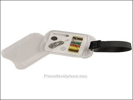 Kofferlabel met uittrekbaar ad