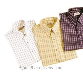 LARGE CHECK COTTON RICH