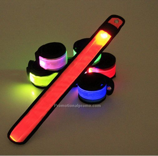 LED Nylon Fluorescence Safety Bracelet/wristband/Armband