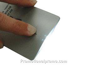 Business card sized flashlight