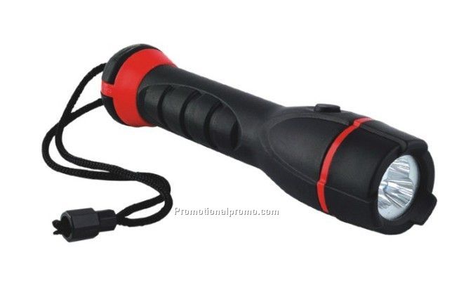 Rubber LED Flashlight