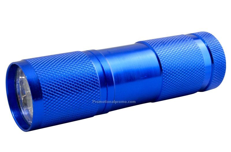 Aluminum Mini 9 LED Flashlight