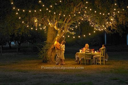 15-Metre LED Solar-Powered Fairy Lights