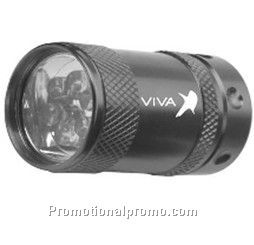 Mini aluminum LED flashlight