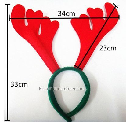 Christmas antlers reindeer ear headbands