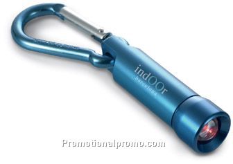 LED torch with karabiner hook