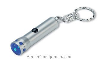 LED torch with key ring