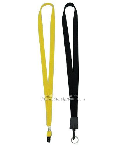 Blank Flat Lace Lanyard - 3/4