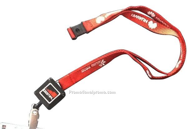 Badge Holder with Lanyard