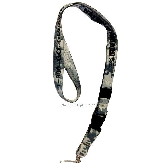 Polyester Lanyard with Woven LOGO