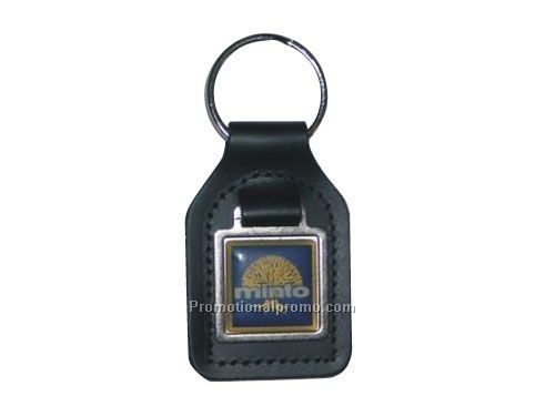 SMALL TEAR SHAPED - SQUARE METAL- ACRYLIC MEDALLION KEY FOBS