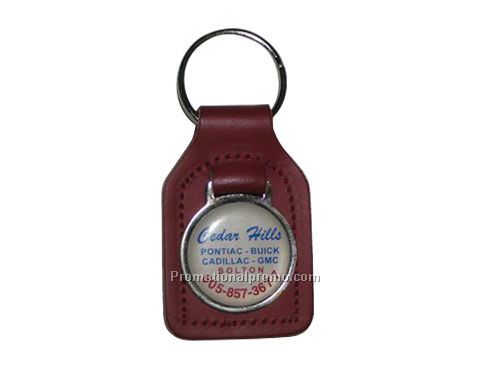 LARGE RECTANGULAR - ROUND CORNERS ACRYLIC MEDALLION KEY FOBS