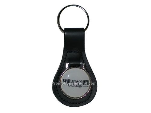 LARGE TEAR SHAPED ACRYLIC MEDALLION KEY FOBS