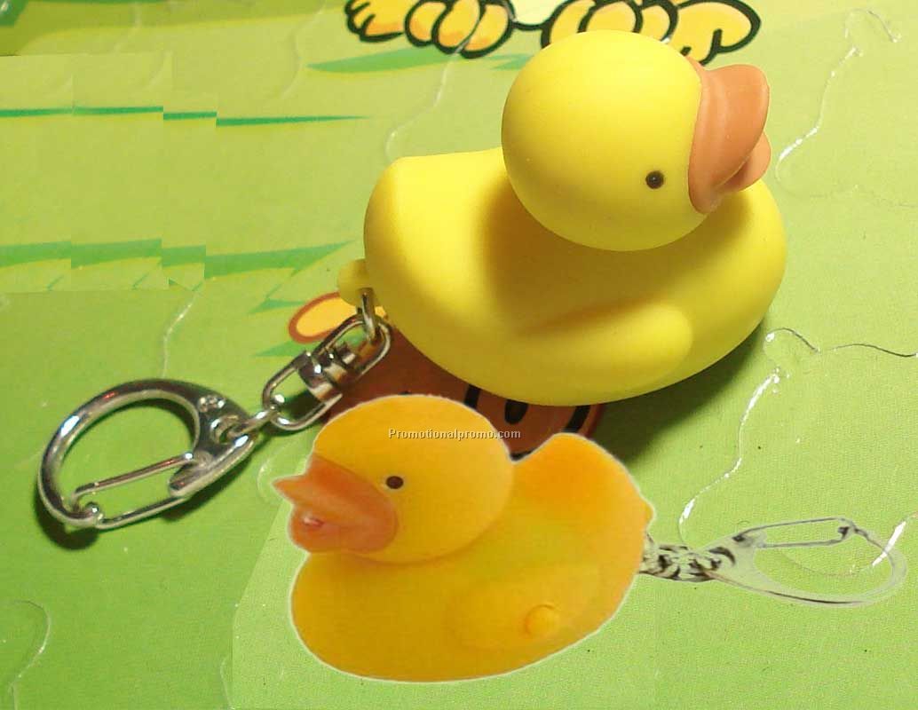 LED Duck Keychain