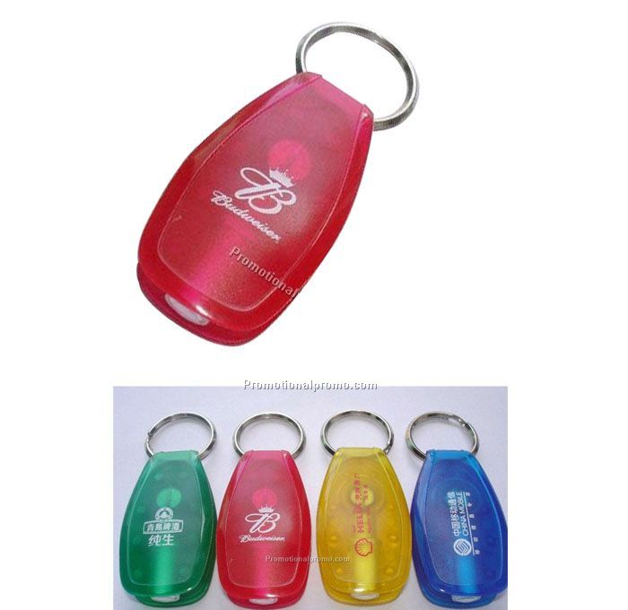 Plastic LED Keychain