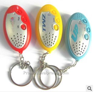 LED keychain with voice recorder (20s)