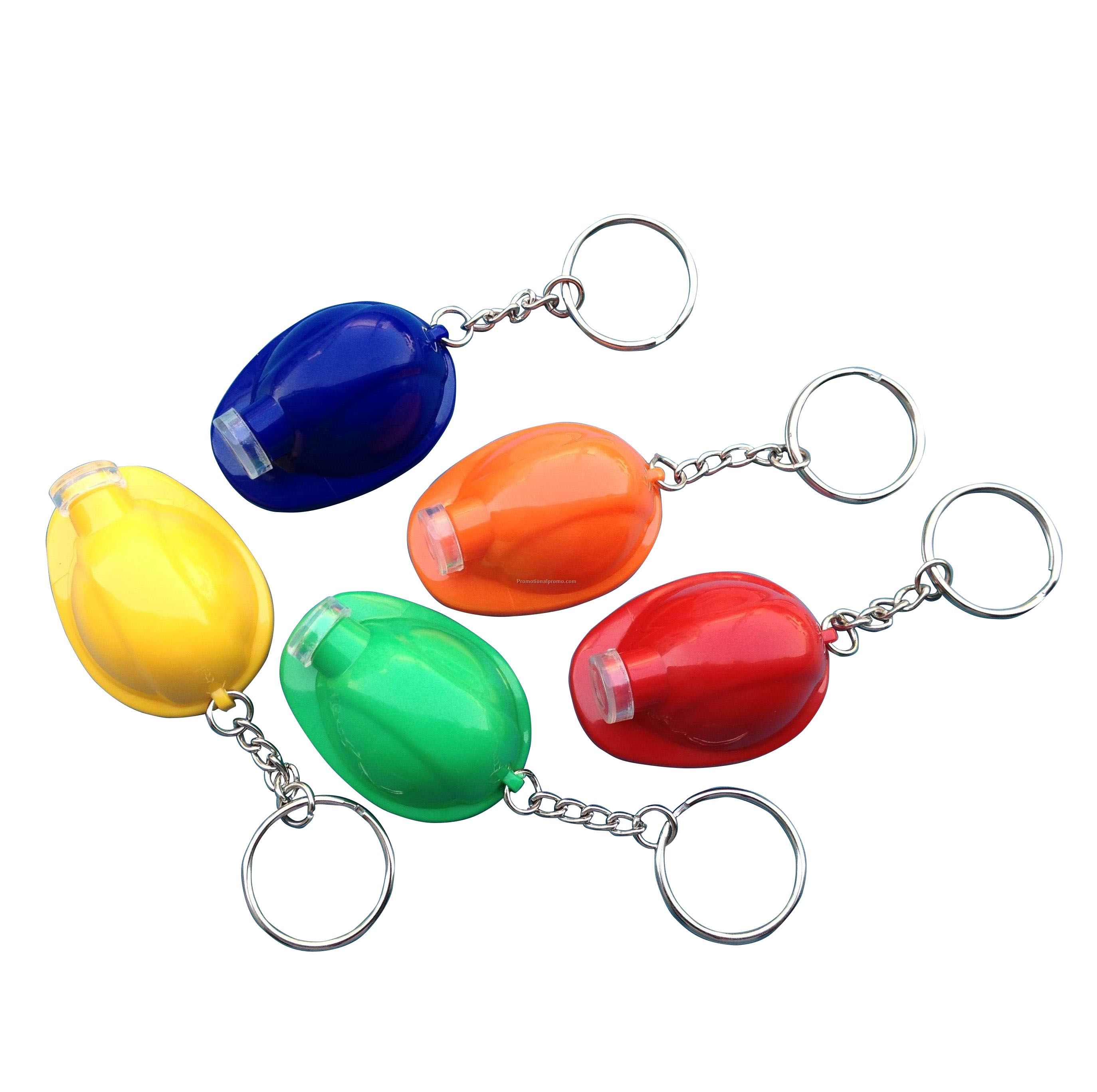 Helmet Light Keychain