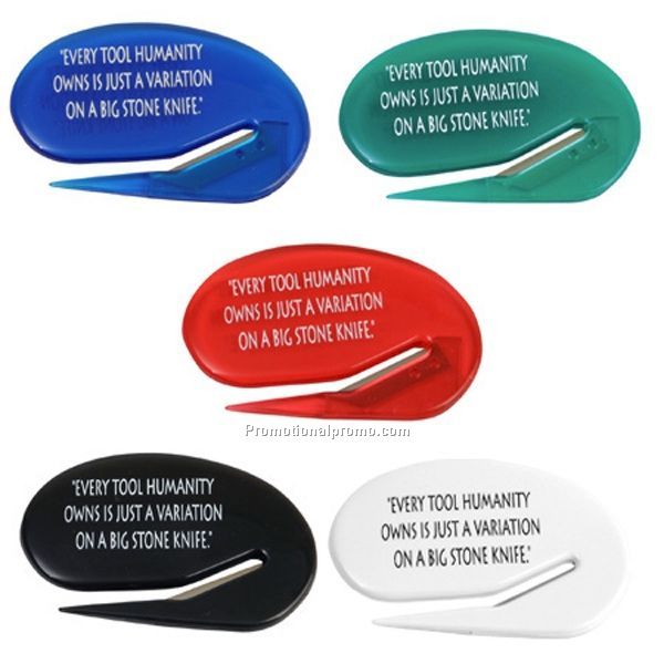 Plastic letter opener